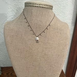Beautiful Sterling Silver 9inch Seed Pearl Necklace from Harold’s